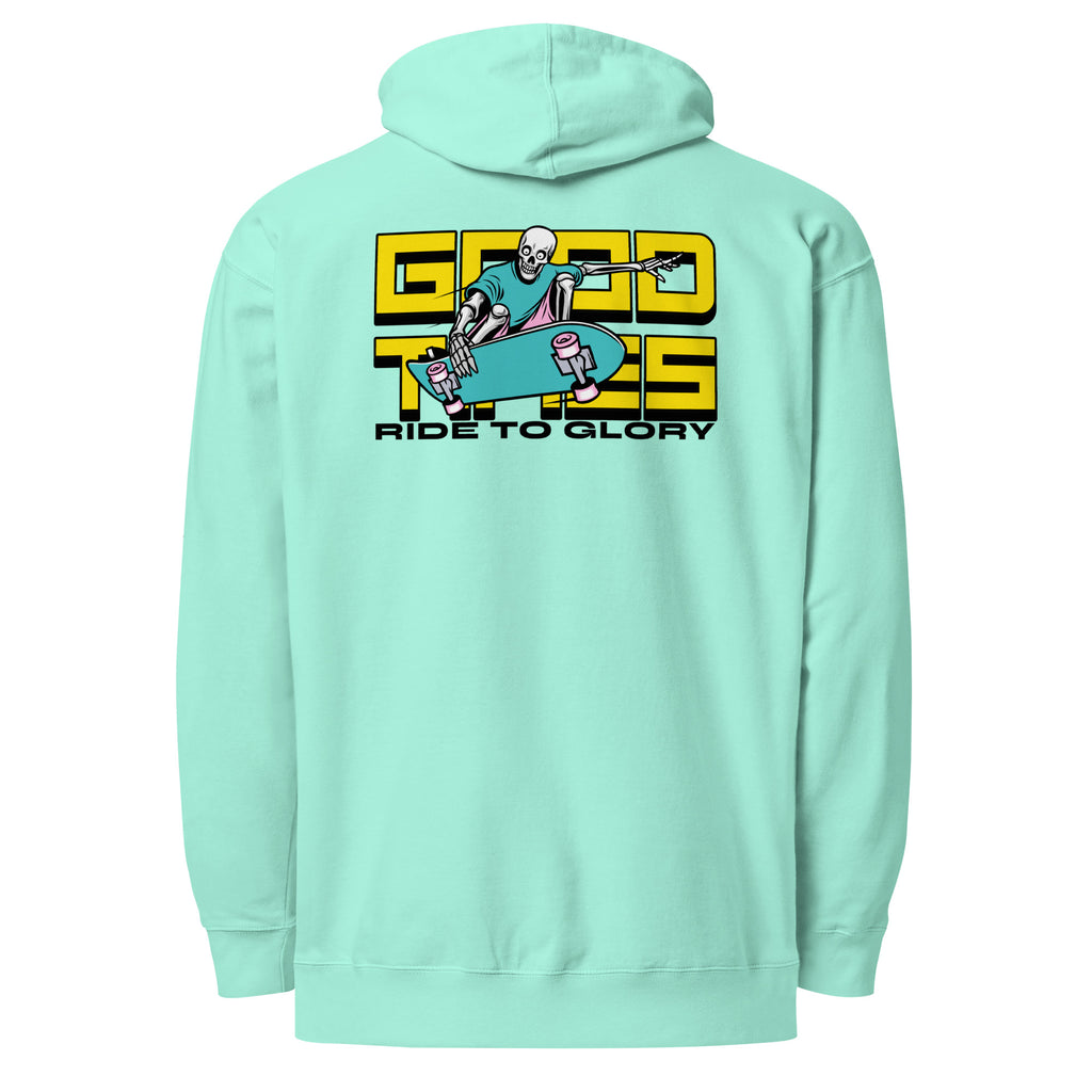 SKATEBOARD FUN HOODIE SOFT & COZY MAX COTTON BLENDS
