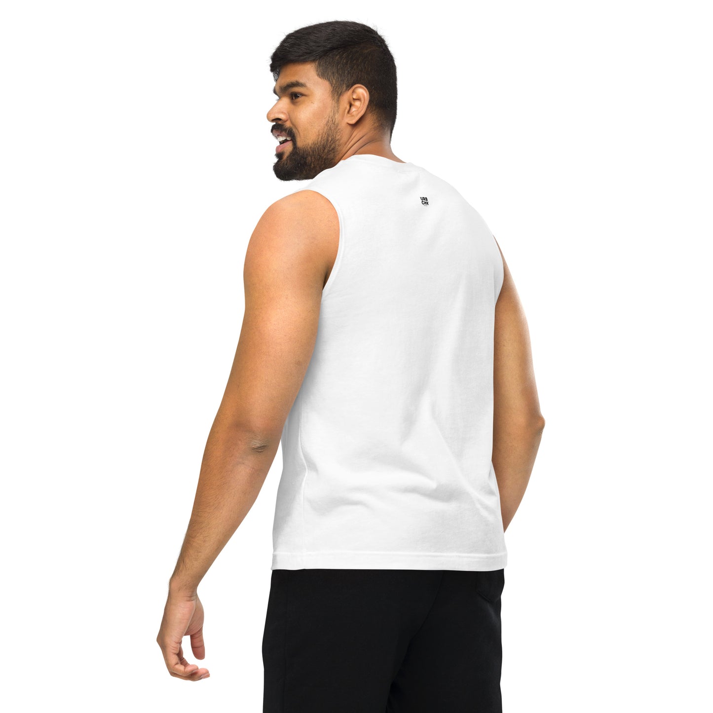 MUSCLE TANK WHITE MEN