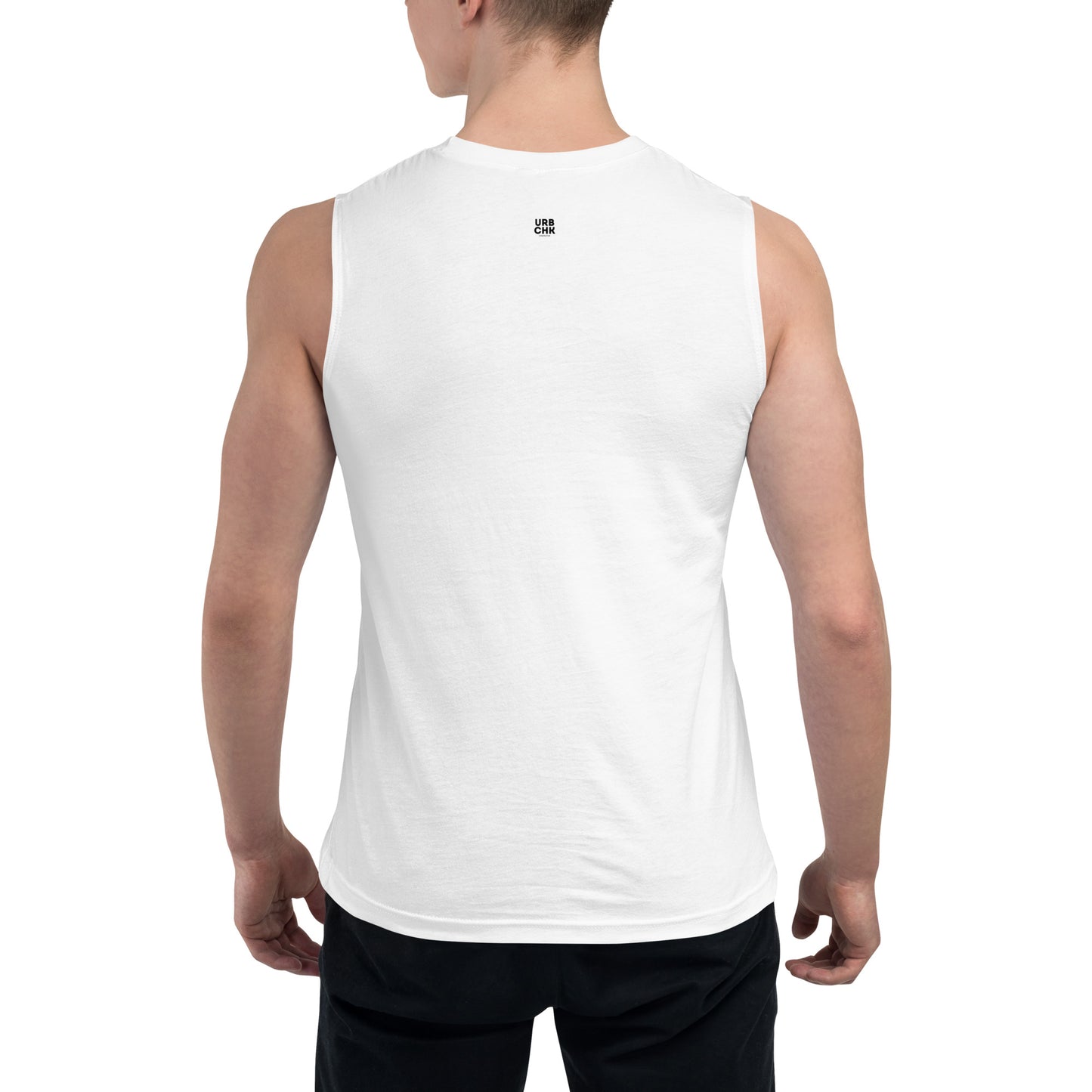 MUSCLE TANK WHITE MEN