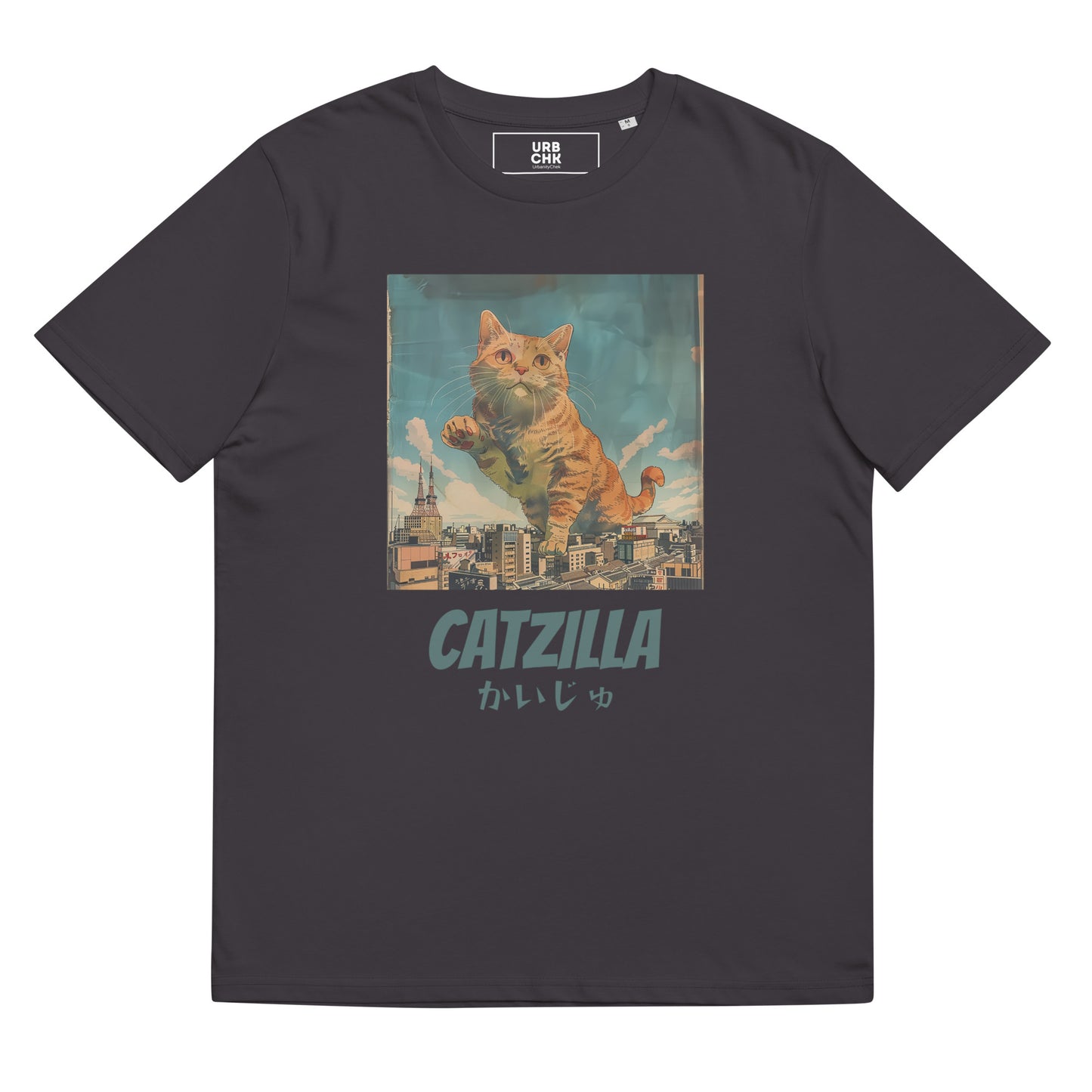 WOMEN'S TSHIRT CAT LOVER TSHIRT CATZILLA TSHIRT FOR WOMEN