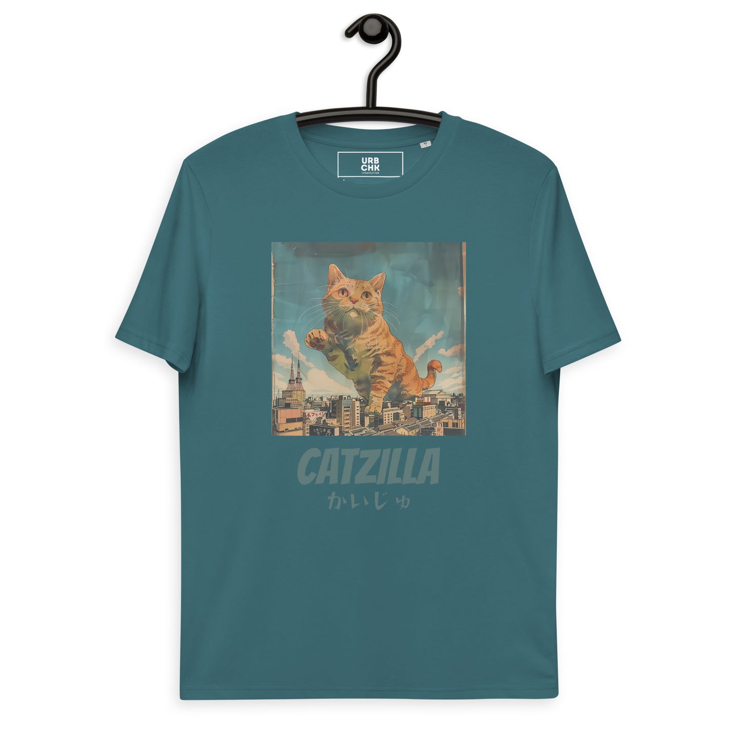 WOMEN'S TSHIRT CAT LOVER TSHIRT CATZILLA TSHIRT FOR WOMEN