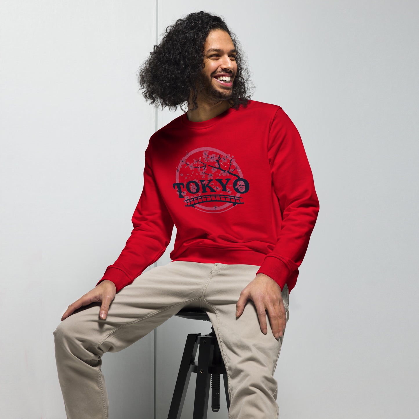 ORGANIC SWEATSHIRT FOR MEN TOKYO