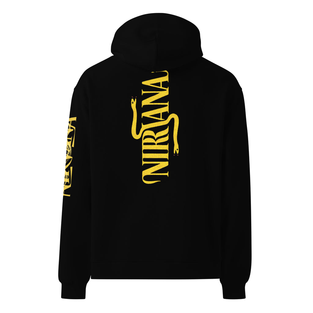YOUTH NIRVANA OVERSIZED HOODIE UNISEX MAX COTTON BLENDS