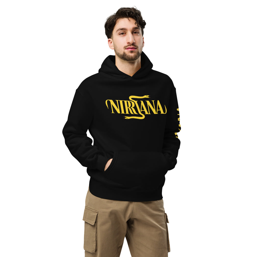 YOUTH NIRVANA OVERSIZED HOODIE UNISEX MAX COTTON BLENDS