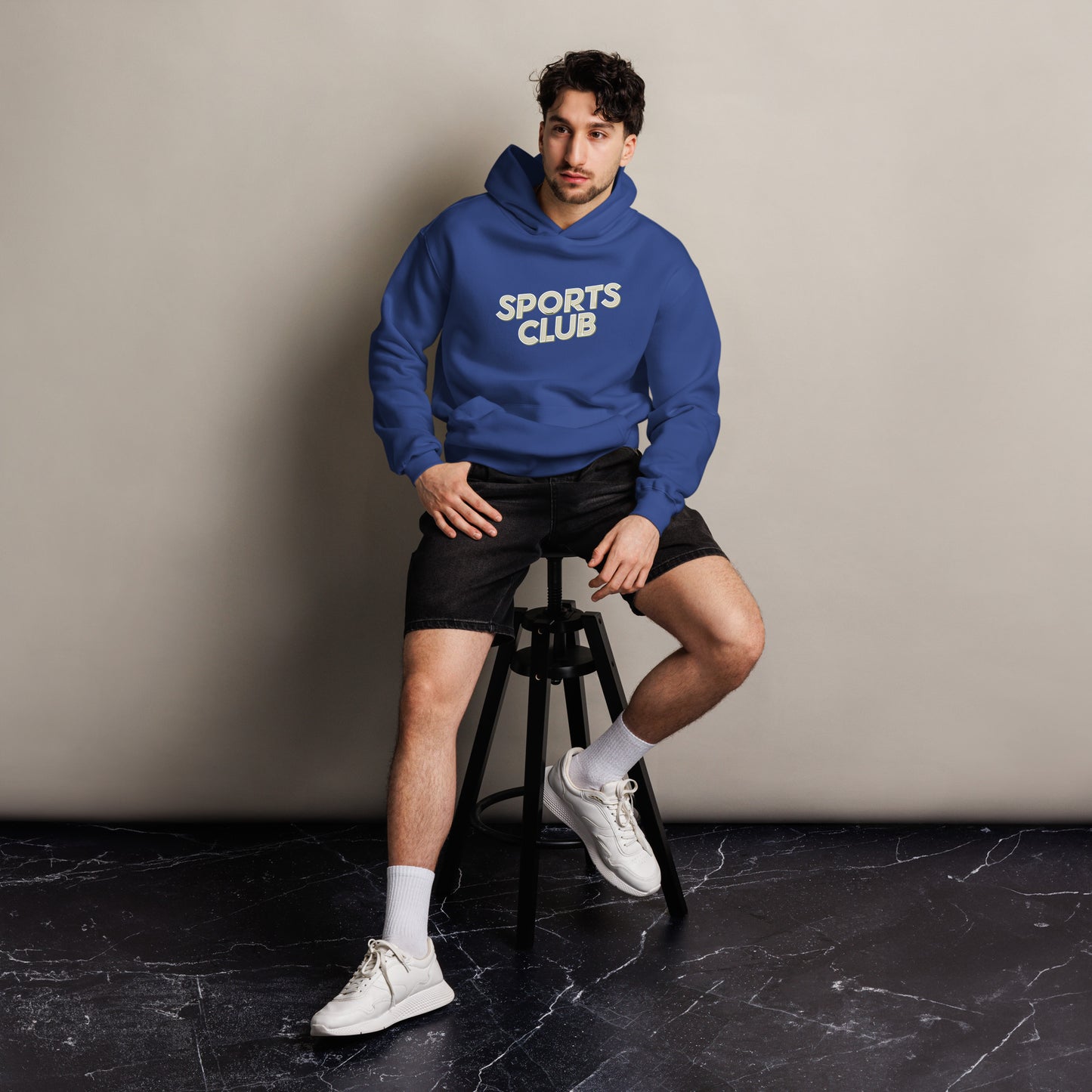 OVERSIZED MEN PULLOVER HOODIE