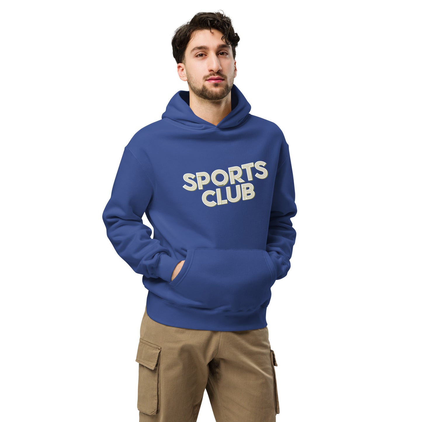 OVERSIZED MEN PULLOVER HOODIE