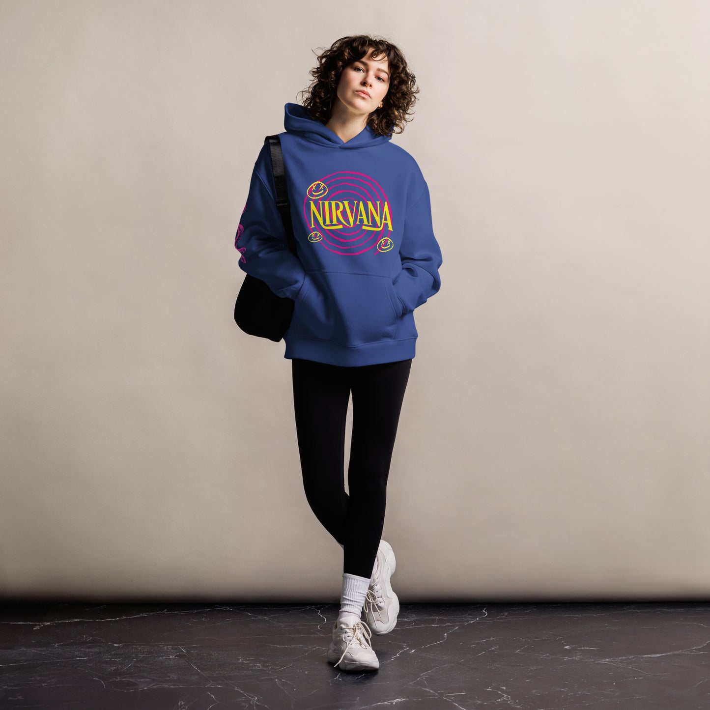 NIRVANA OVERSIZED HOODIE FOR WOMEN