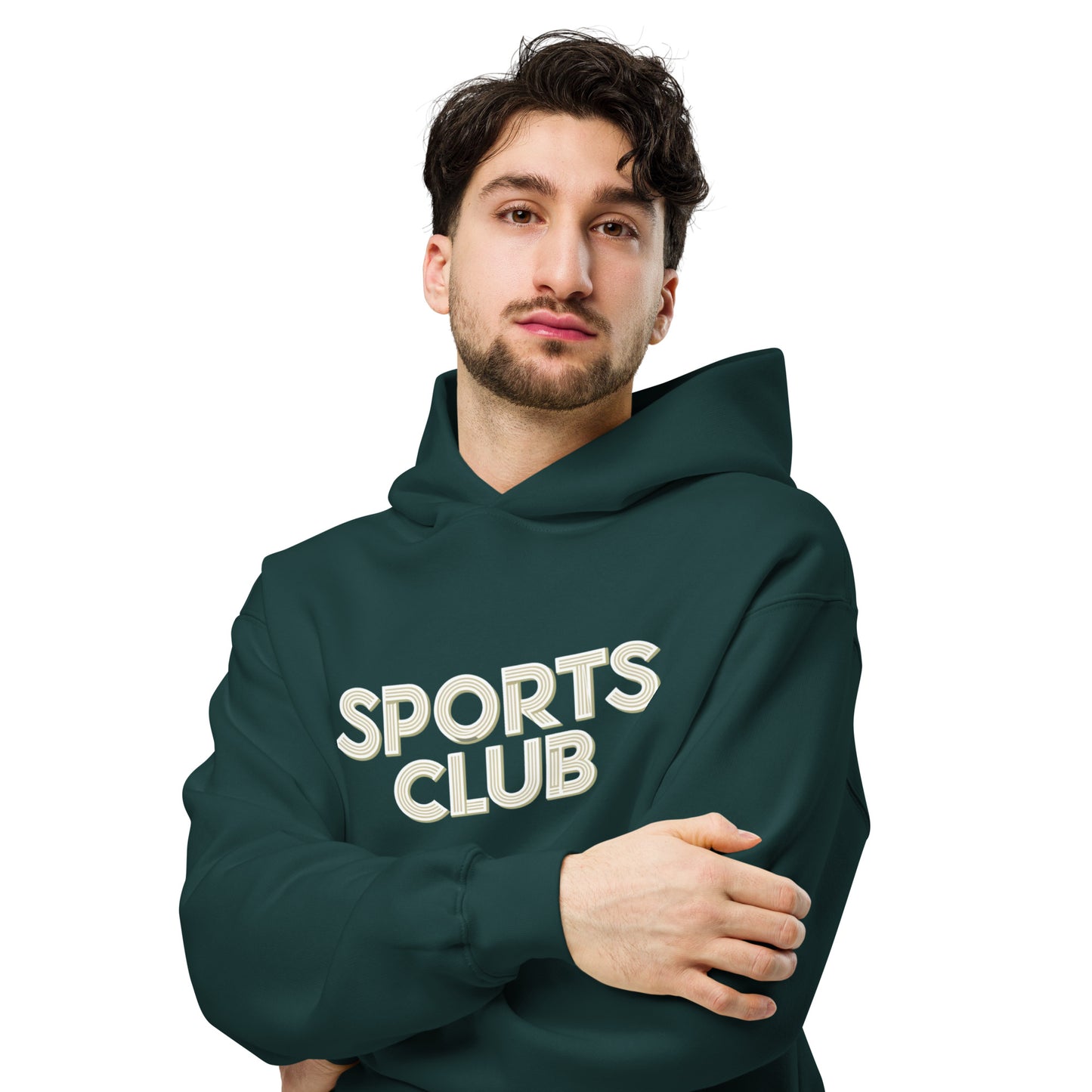 OVERSIZED MEN PULLOVER HOODIE