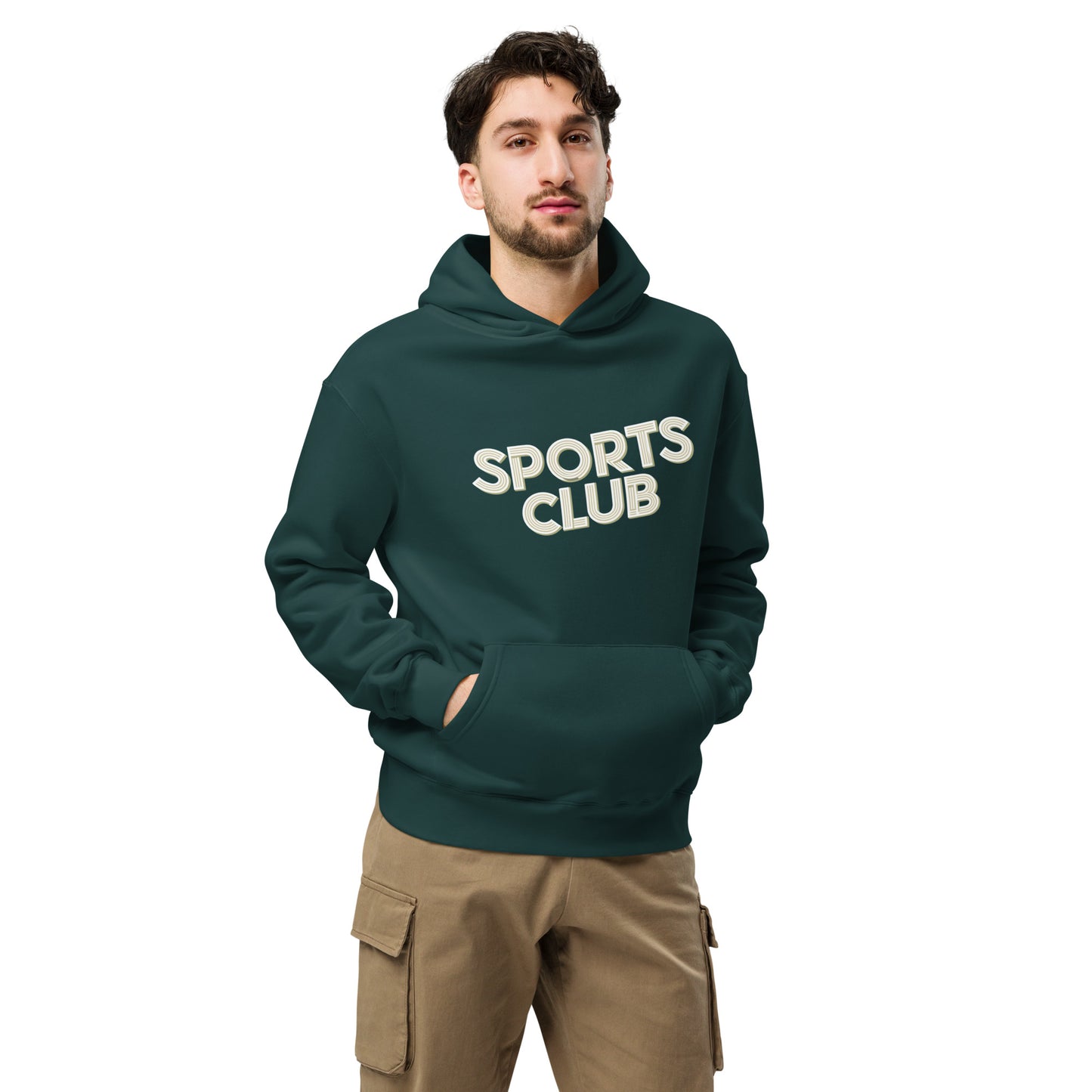 OVERSIZED MEN PULLOVER HOODIE