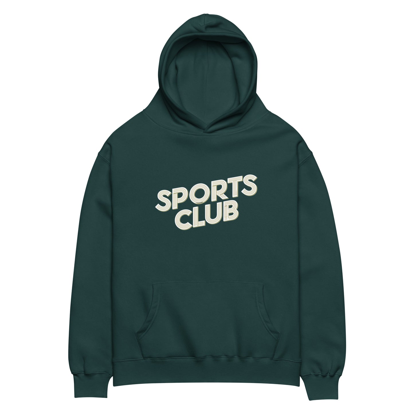 OVERSIZED MEN PULLOVER HOODIE