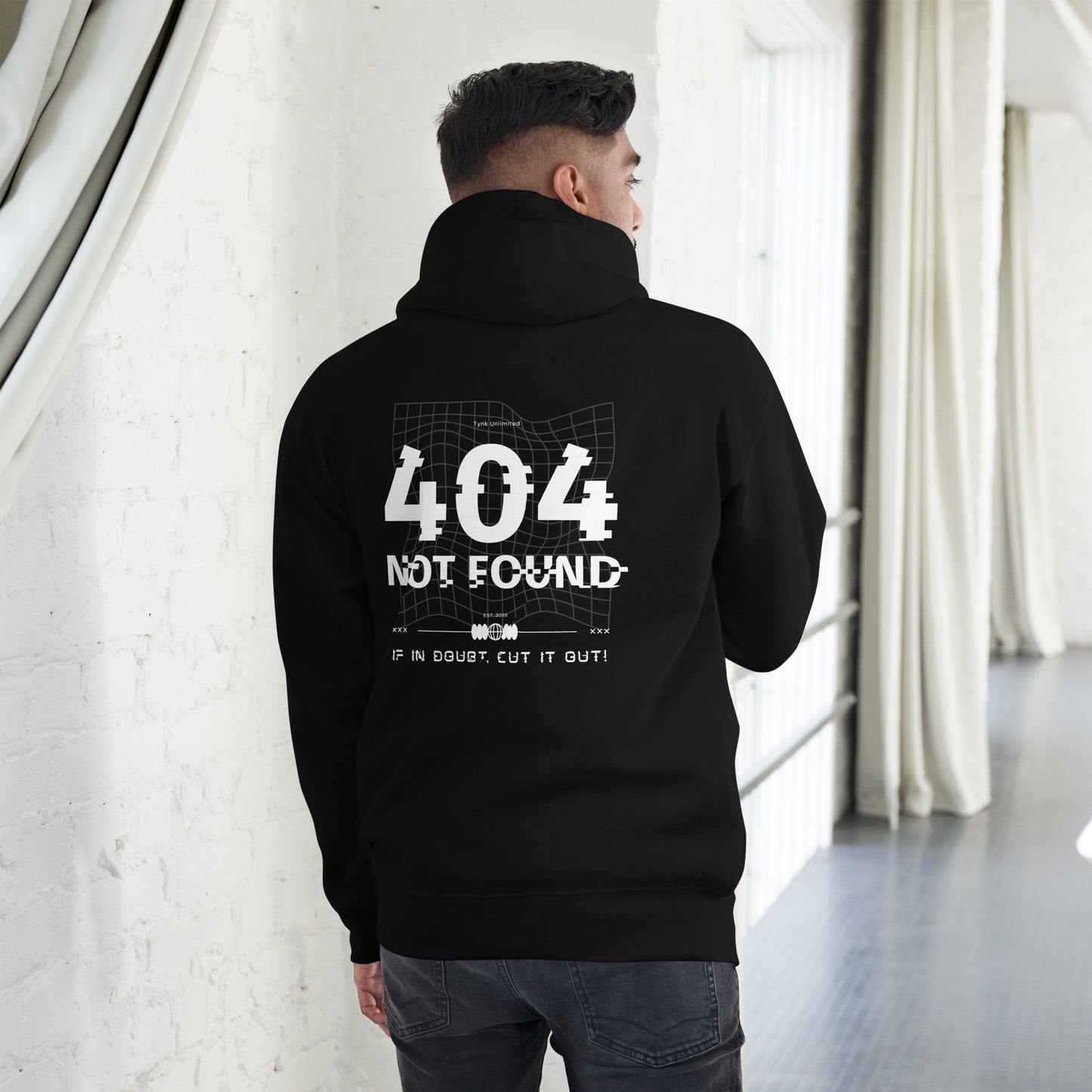 MEN'S HOODIES 404 NOT FOUND HOODIES FOR MEN UNISEX