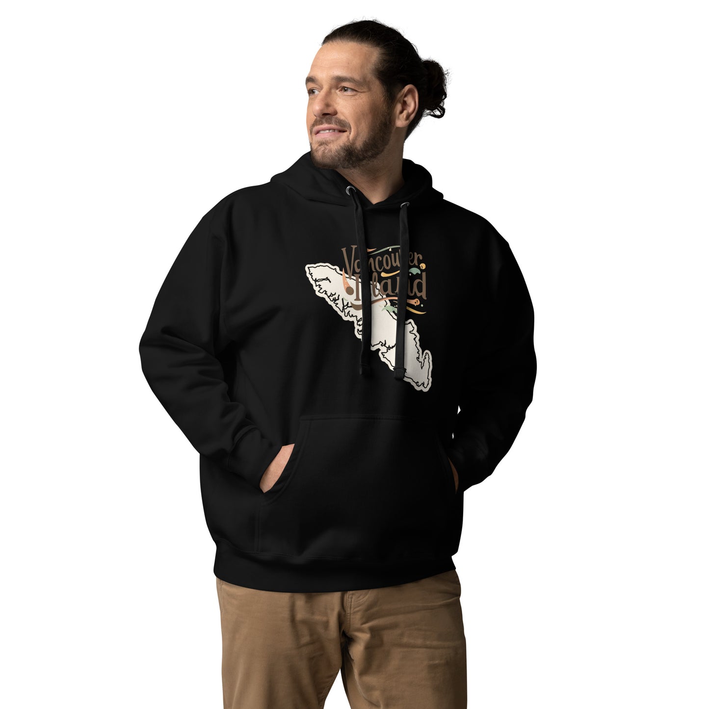 VANCOUVER ISLAND HOODIE UNISEX DESIGN CANADA HOODIES