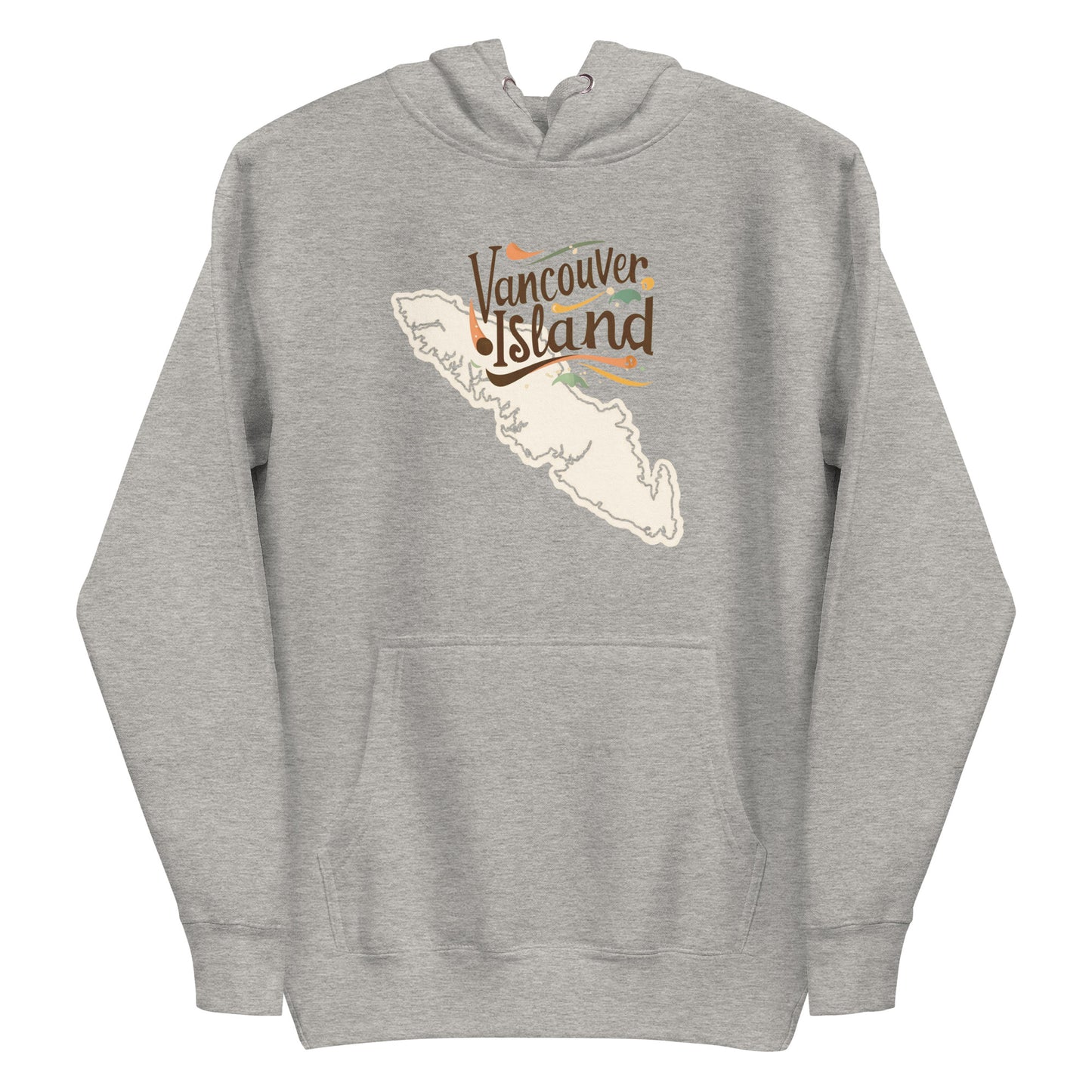 VANCOUVER ISLAND HOODIE UNISEX DESIGN CANADA HOODIES