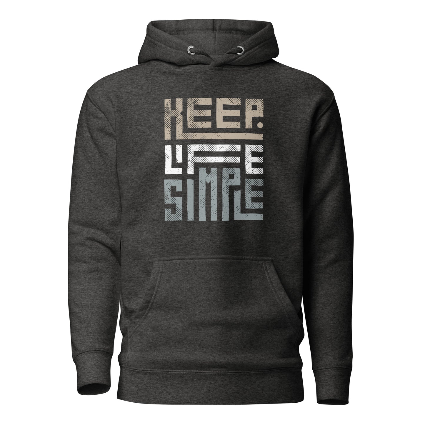 MEN'S HOODIES KEEP LIFE SIMILE HOODIE FOR MEN