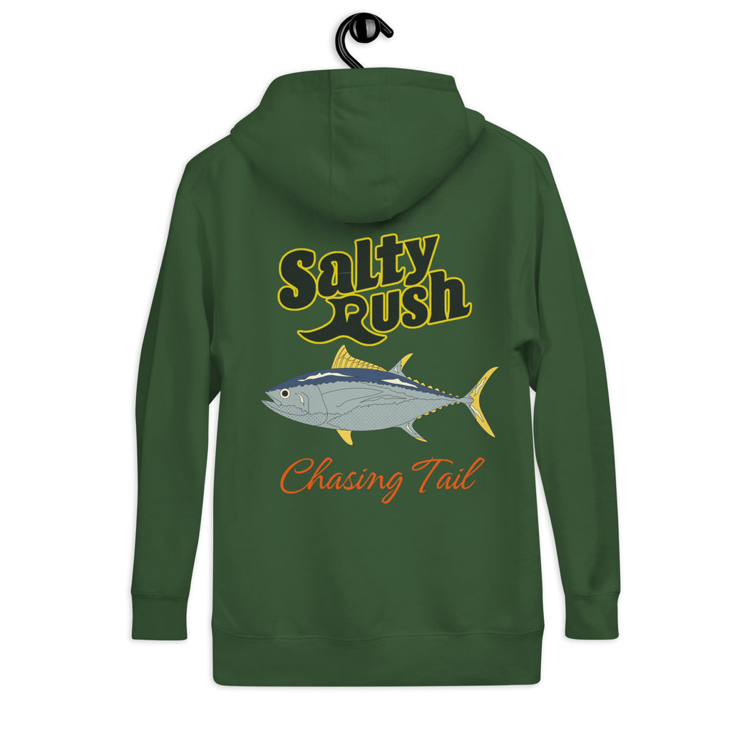 SALTY RUSH HOODIE FOR MEN  EMBROIDERED BLENDS