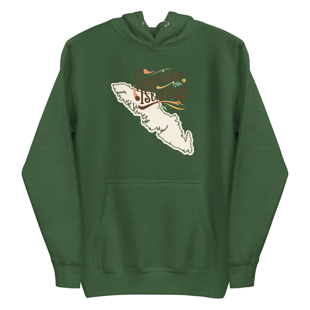VANCOUVER ISLAND HOODIE UNISEX BLENDS