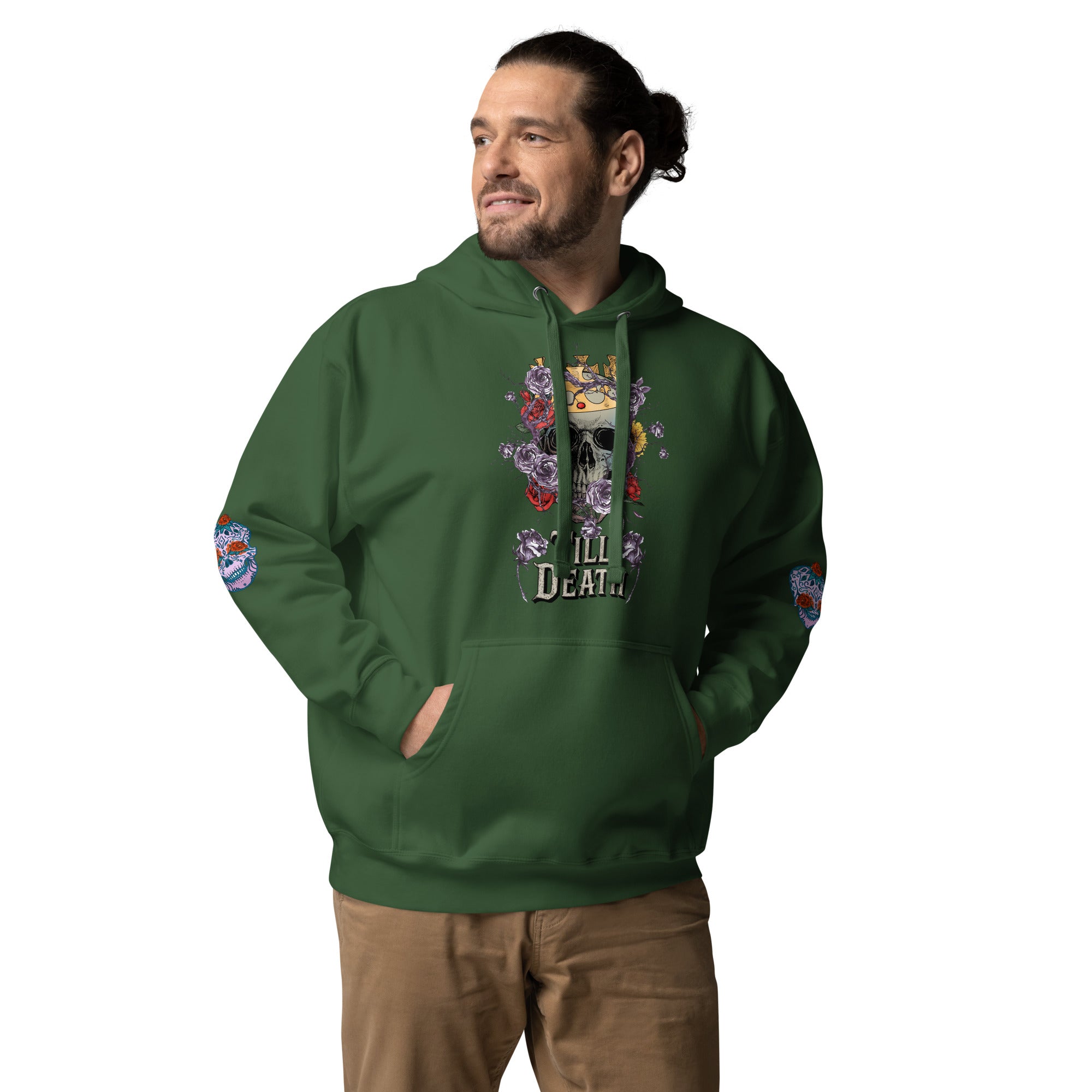 GOTHIC ART TILL DEATH HOODIE BLENDS
