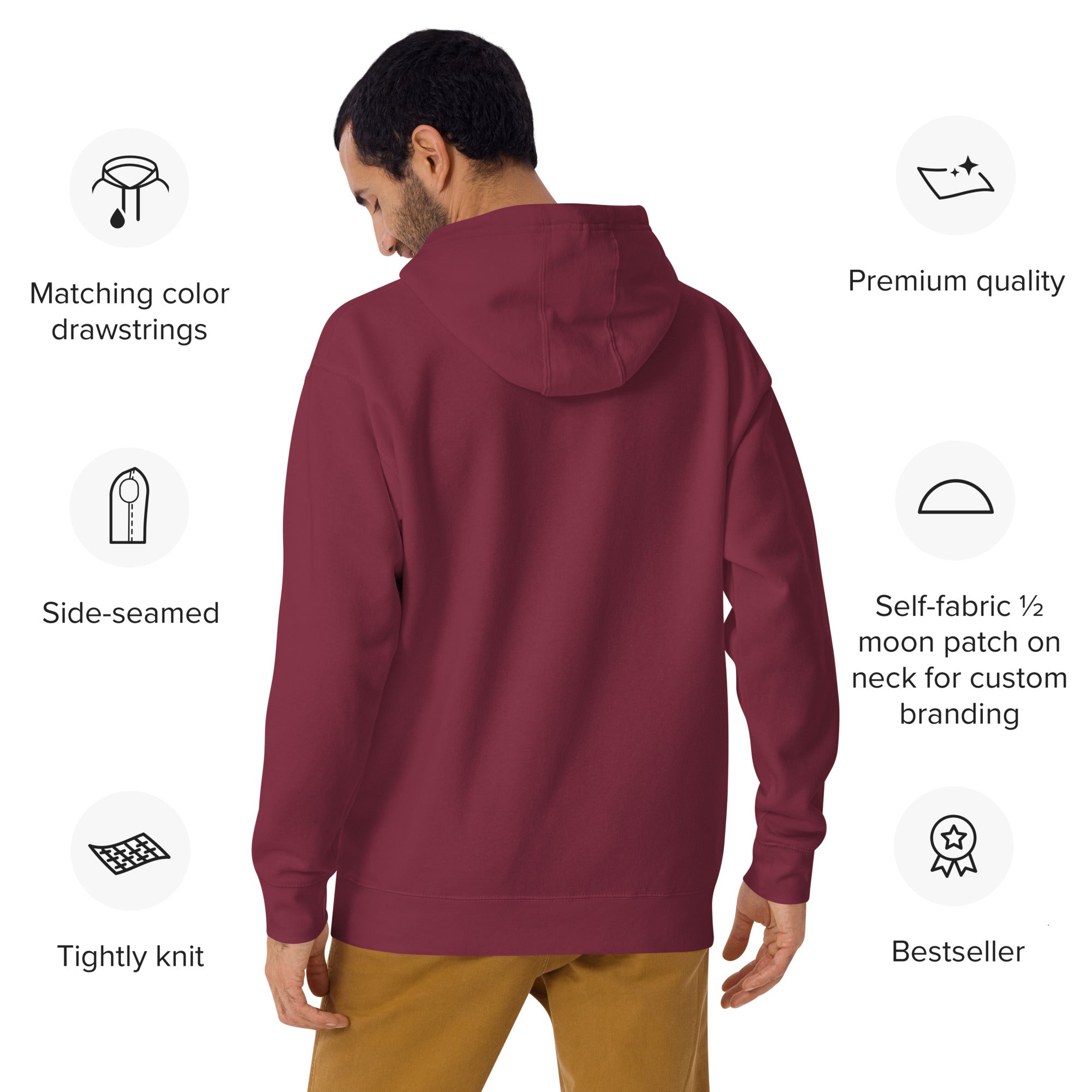 CLASSIC EVERYDAY HOODIE FADE UNISEX BLENDS