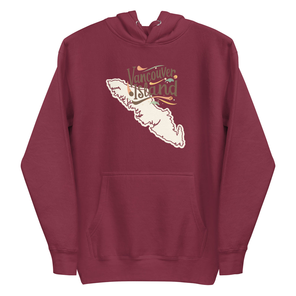 VANCOUVER ISLAND HOODIE UNISEX BLENDS