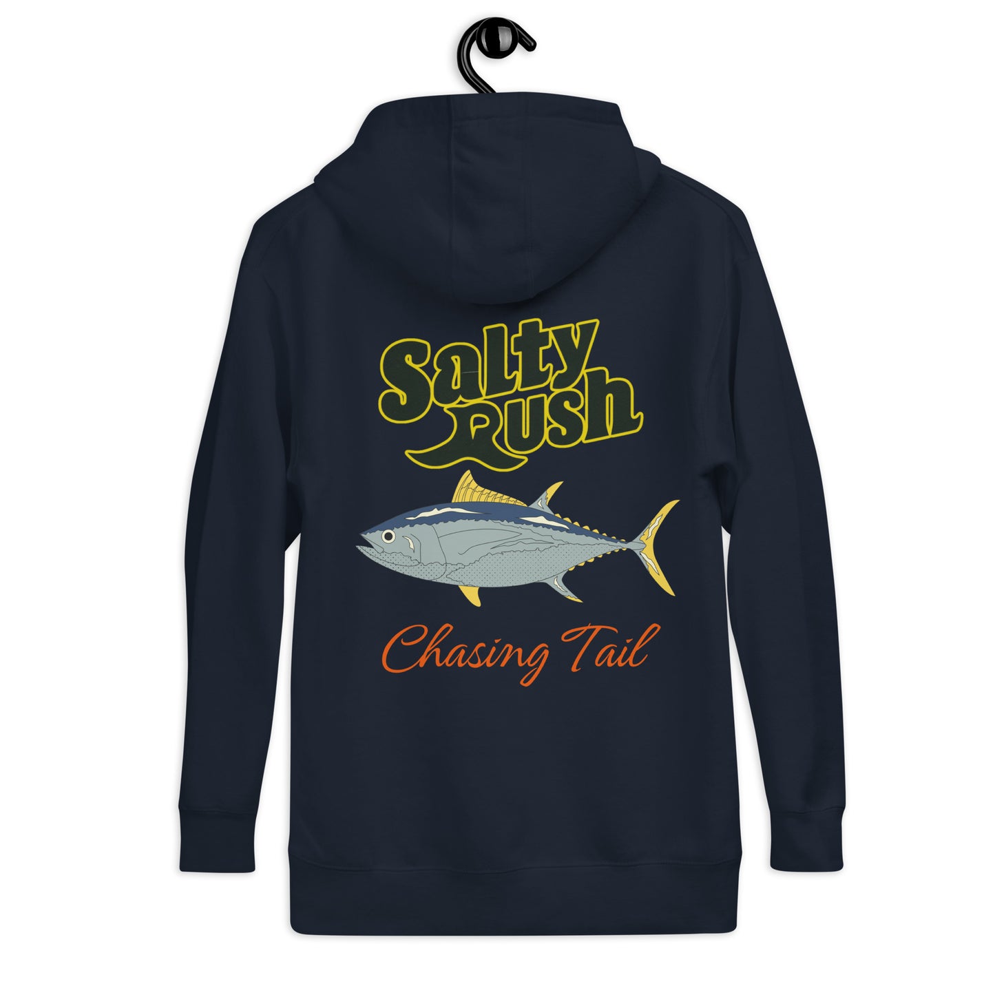 SALTY RUSH PULLOVER HOODIE FOR MEN  EMBROIDERED FRONT