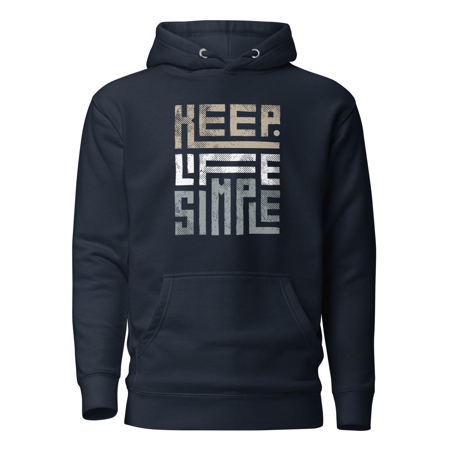 MEN'S HOODIES KEEP LIFE SIMILE HOODIE FOR MEN