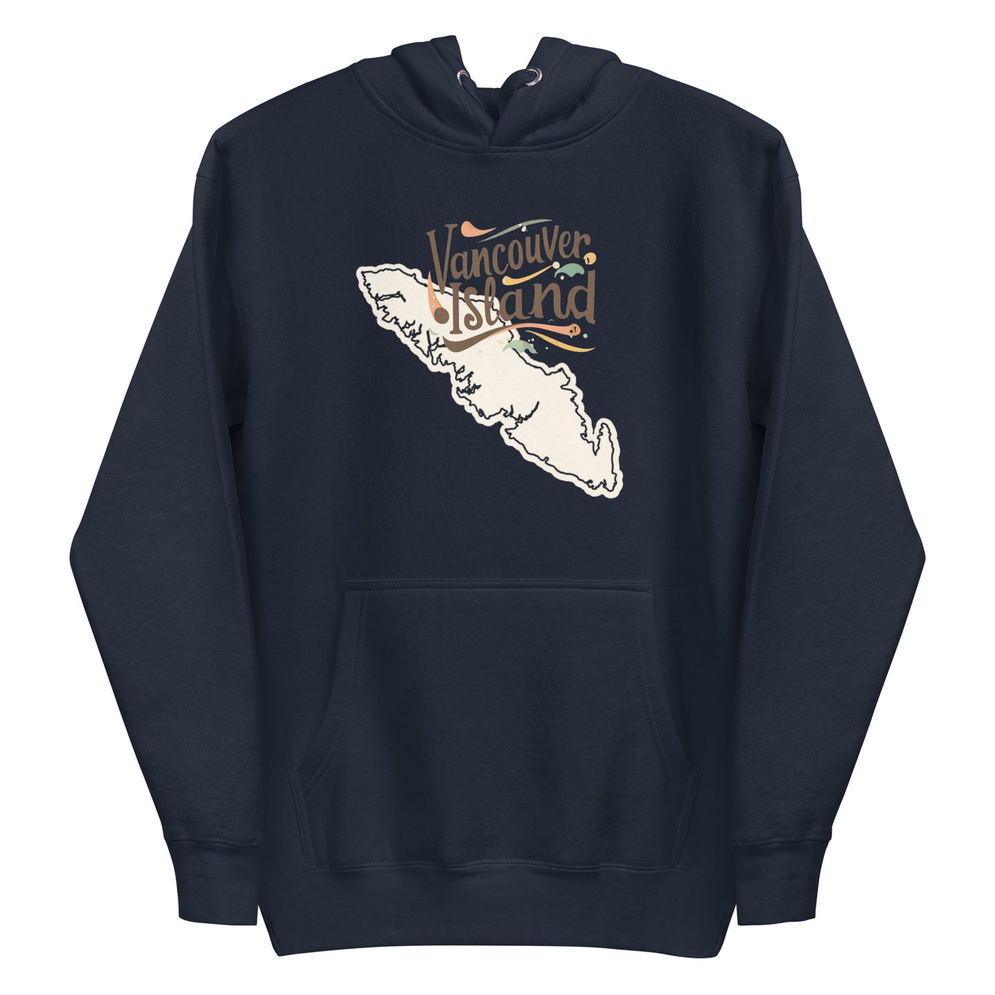 VANCOUVER ISLAND HOODIE UNISEX DESIGN CANADA HOODIES