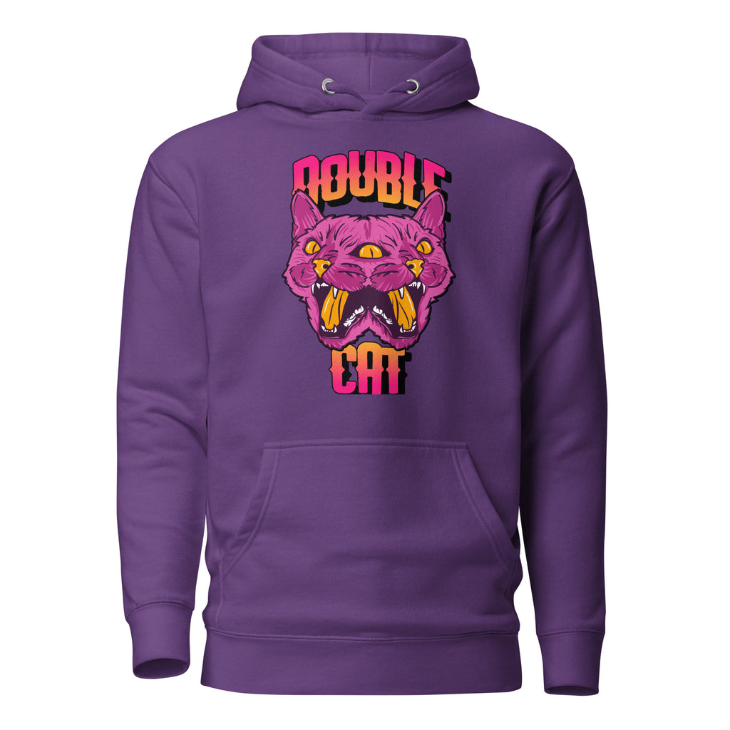 unisex premium hoodie purple front
