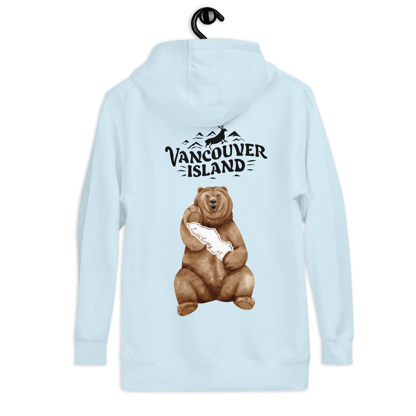 MEN'S HOODIES VANCOUVER ISLAND HOODIE UNISEX FUNNY HOODIES