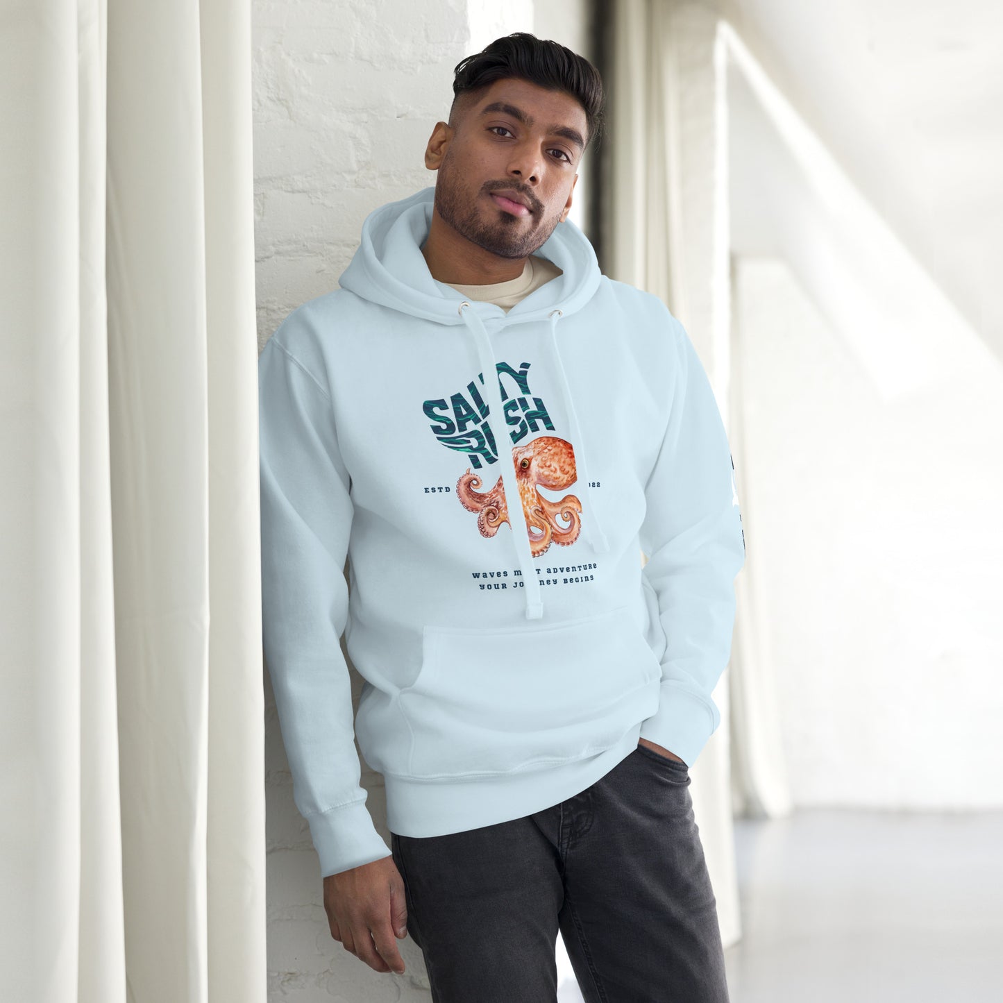 SALTYRUSH PULLOVER HOODIE FOR MEN