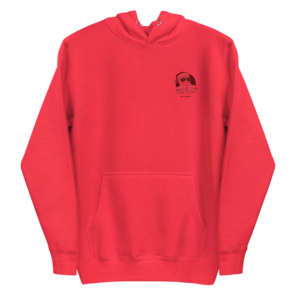 hoodie red front