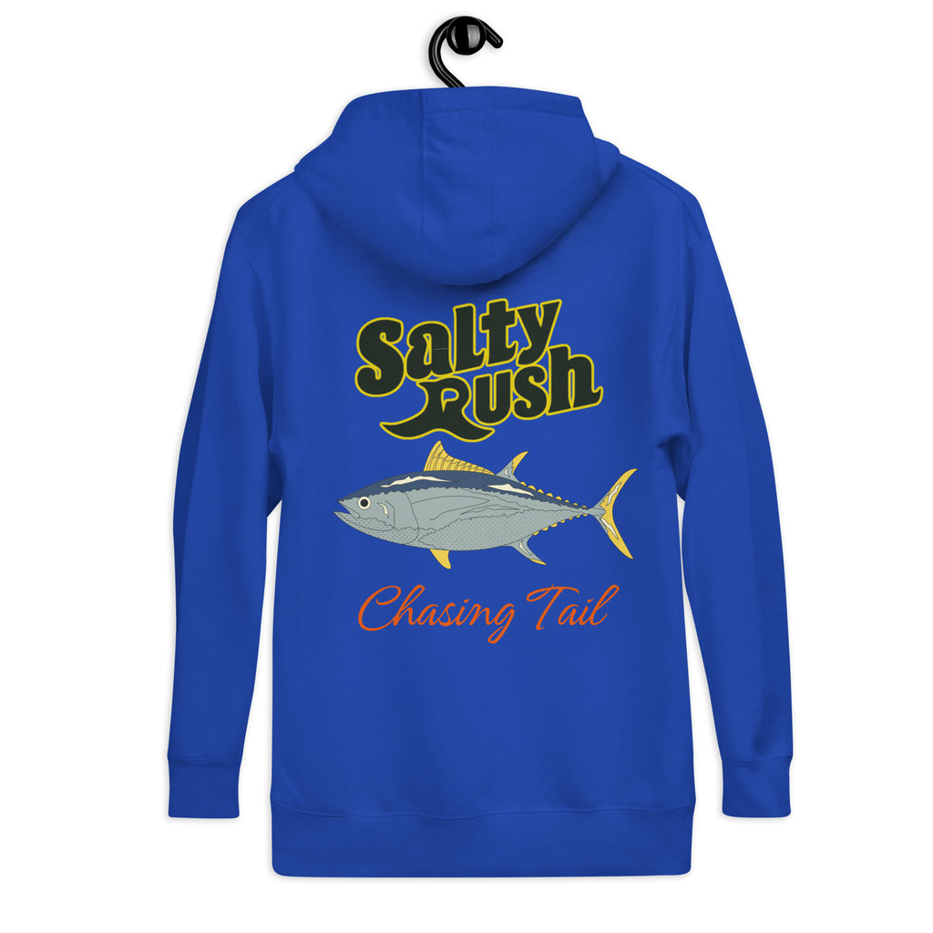SALTY RUSH HOODIE FOR MEN  EMBROIDERED BLENDS