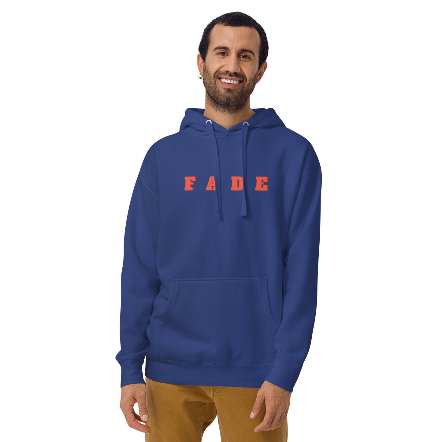 MEN'S HOODIES FADE MIDWEIGHT PREMIUM HOODIES UNISEX HOODIES