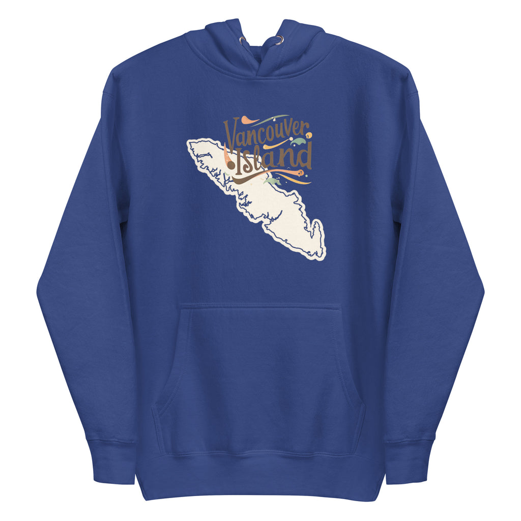 VANCOUVER ISLAND HOODIE UNISEX BLENDS