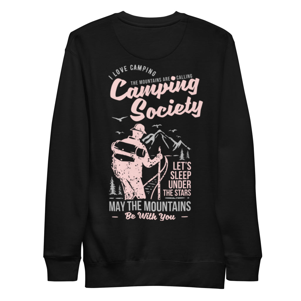 CAMPING SWEATSHIRTS FOR MEN PREMIUM QUALITY ADVENTURE SWEATSHIRTS