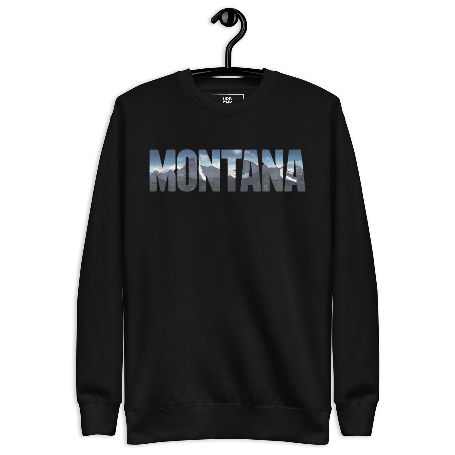 URBANITYCHEK PREMIUM MONTANA CREWNECK SWEATSHIRT FOR MEN