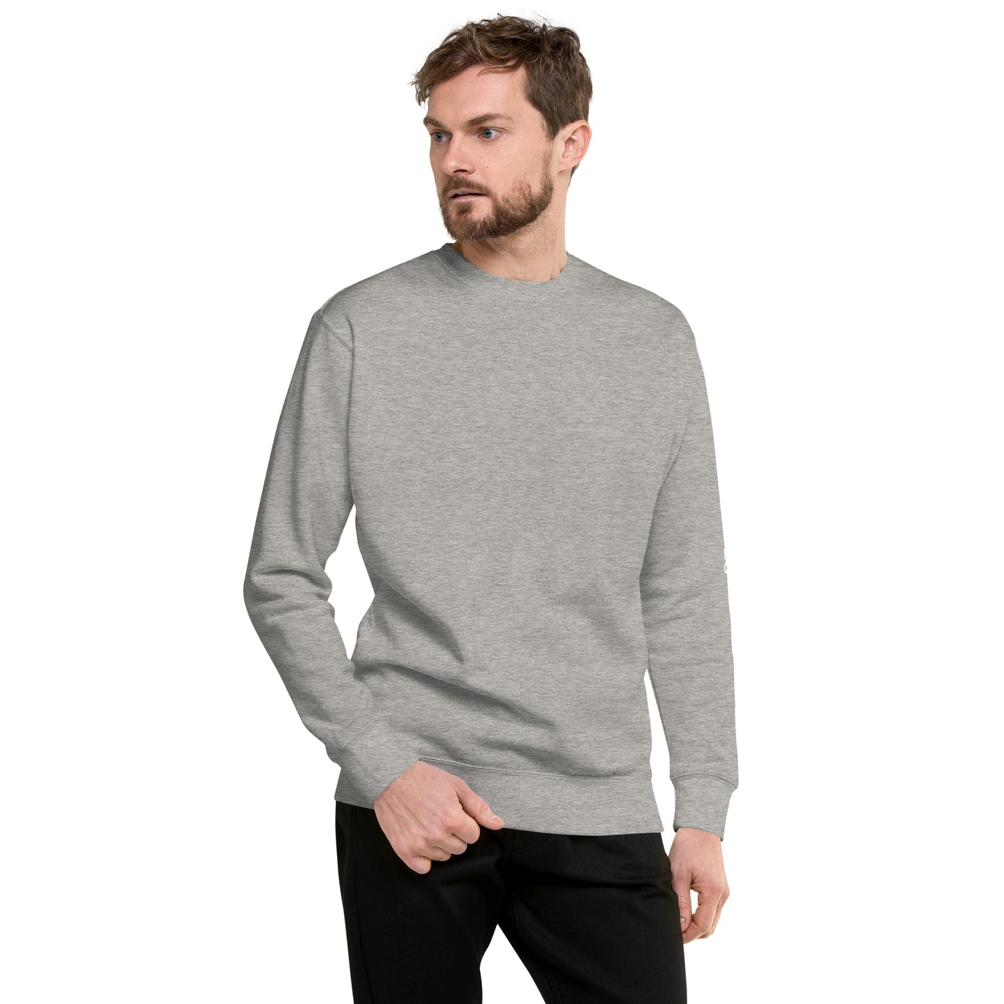 sweatshirt carbon grey front