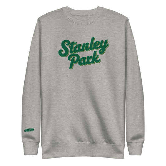 URBANITY CHEK STANLEY PARK SWEATSHIRT EMBROIDERED DESIGN