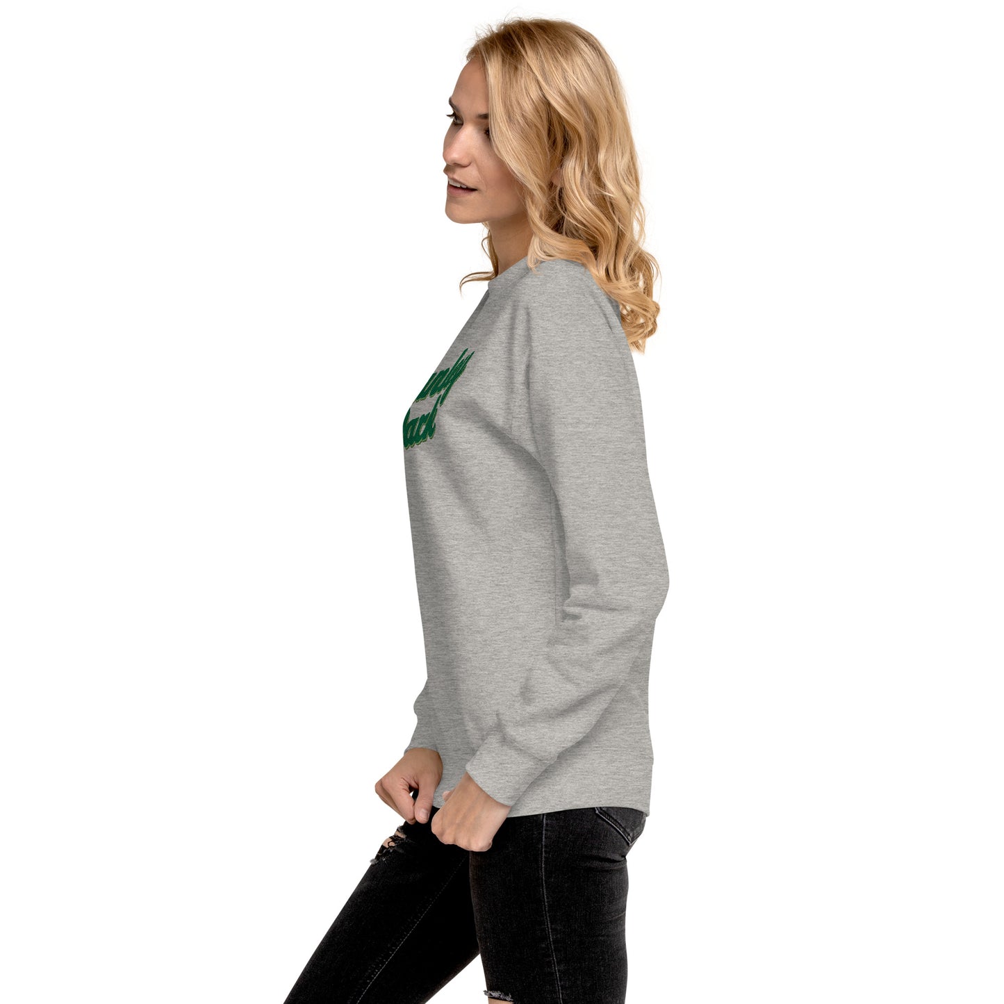 URBANITY CHEK STANLEY PARK SWEATSHIRT EMBROIDERED DESIGN