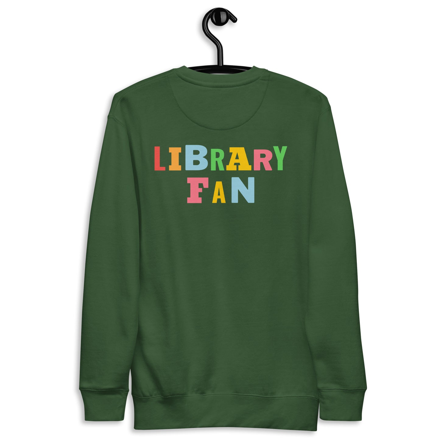 URBANITYCHEK CREW CLASSIC SCHOOL LIBRARY CREW SWEATSHIRT