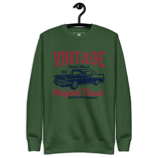 URBANITYCHEK PREMIUM CREWNECK SWEATSHIRT VINTAGE RETRO SWEATSHIRTS