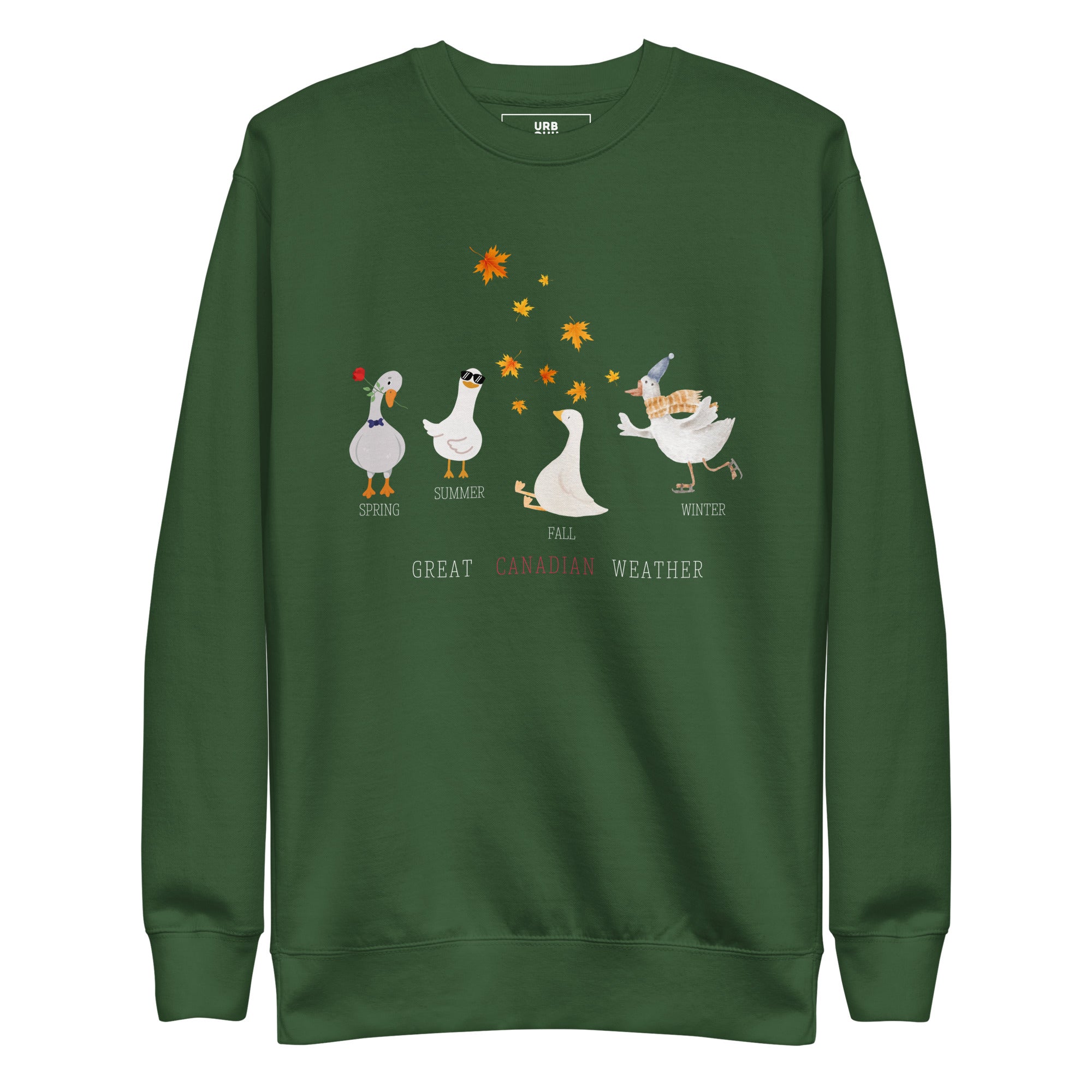 PREMIUM CREW NECK SWEATSHIRT GREAT CANADIAN WEATHER