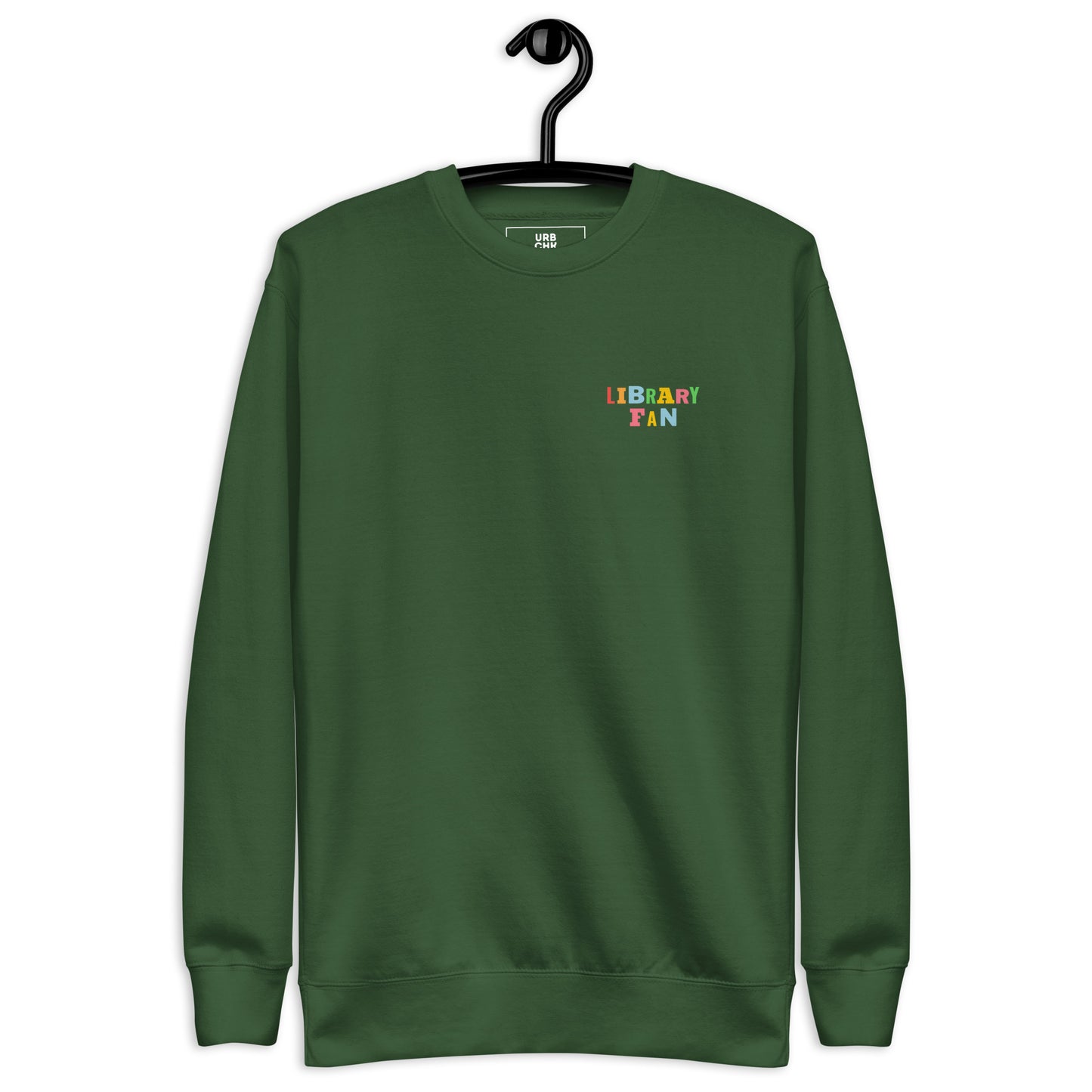 URBANITYCHEK CREW CLASSIC SCHOOL LIBRARY CREW SWEATSHIRT