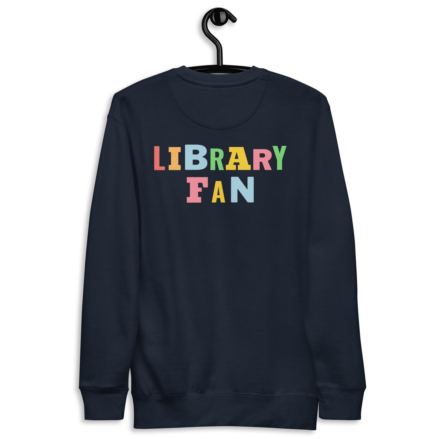 URBANITYCHEK CREW CLASSIC SCHOOL LIBRARY CREW SWEATSHIRT