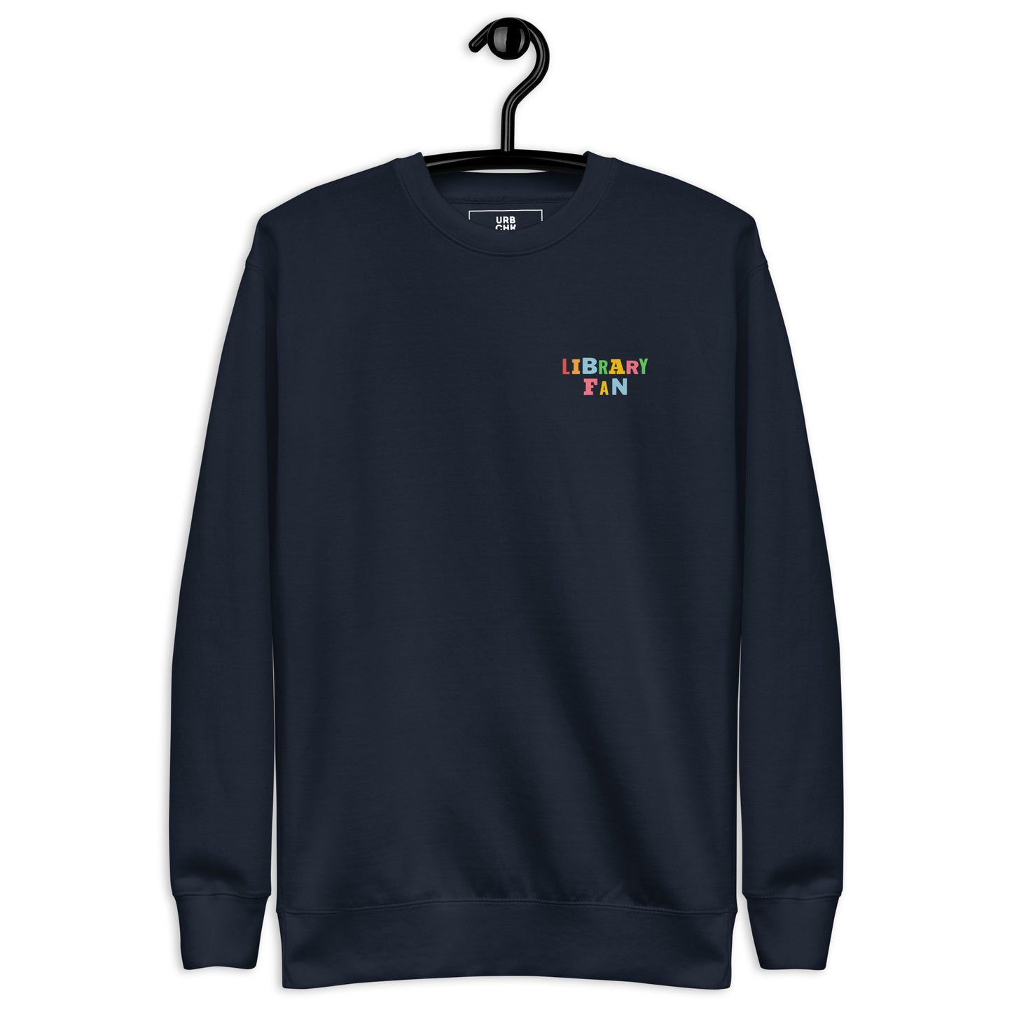 URBANITYCHEK CREW CLASSIC SCHOOL LIBRARY CREW SWEATSHIRT