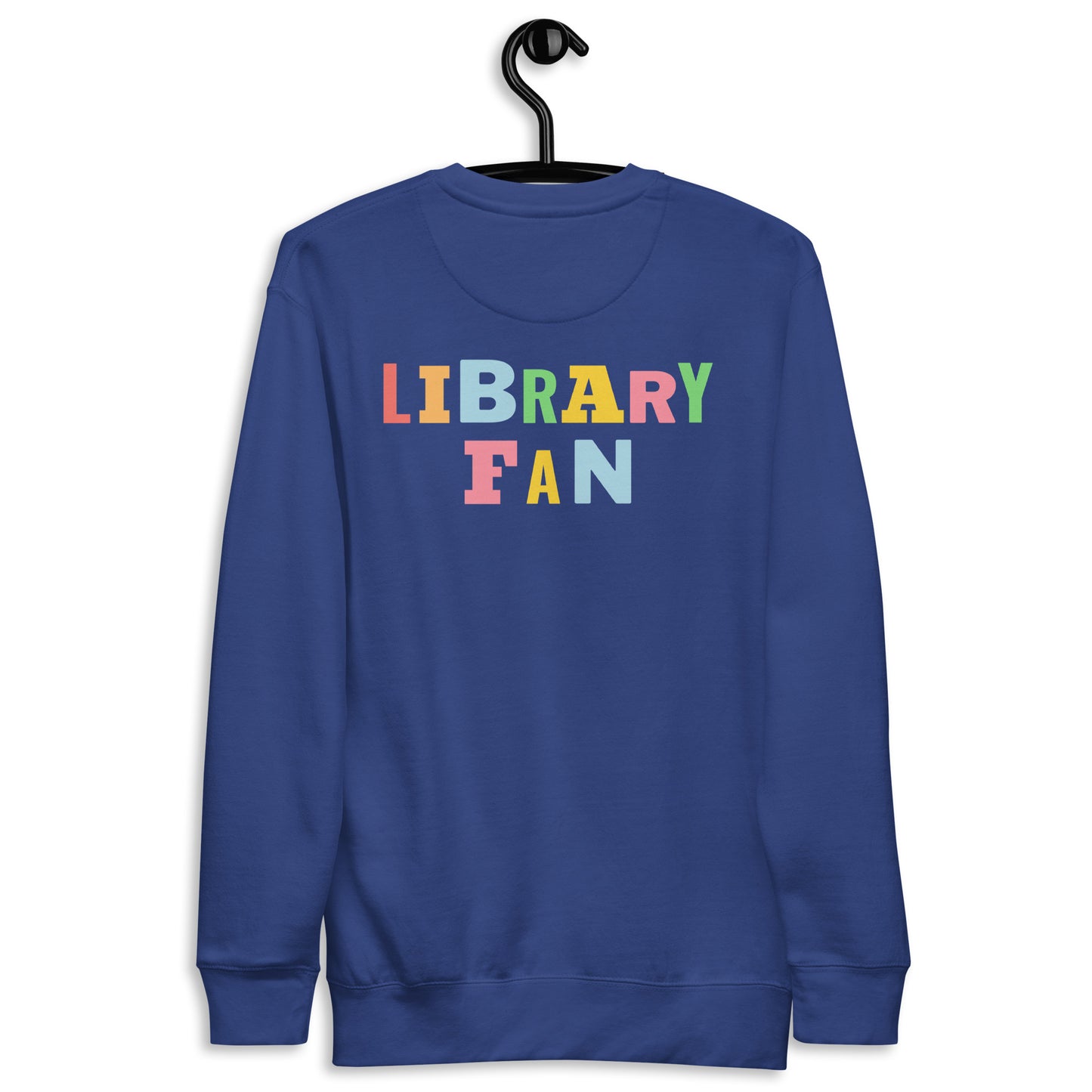 URBANITYCHEK CREW CLASSIC SCHOOL LIBRARY CREW SWEATSHIRT