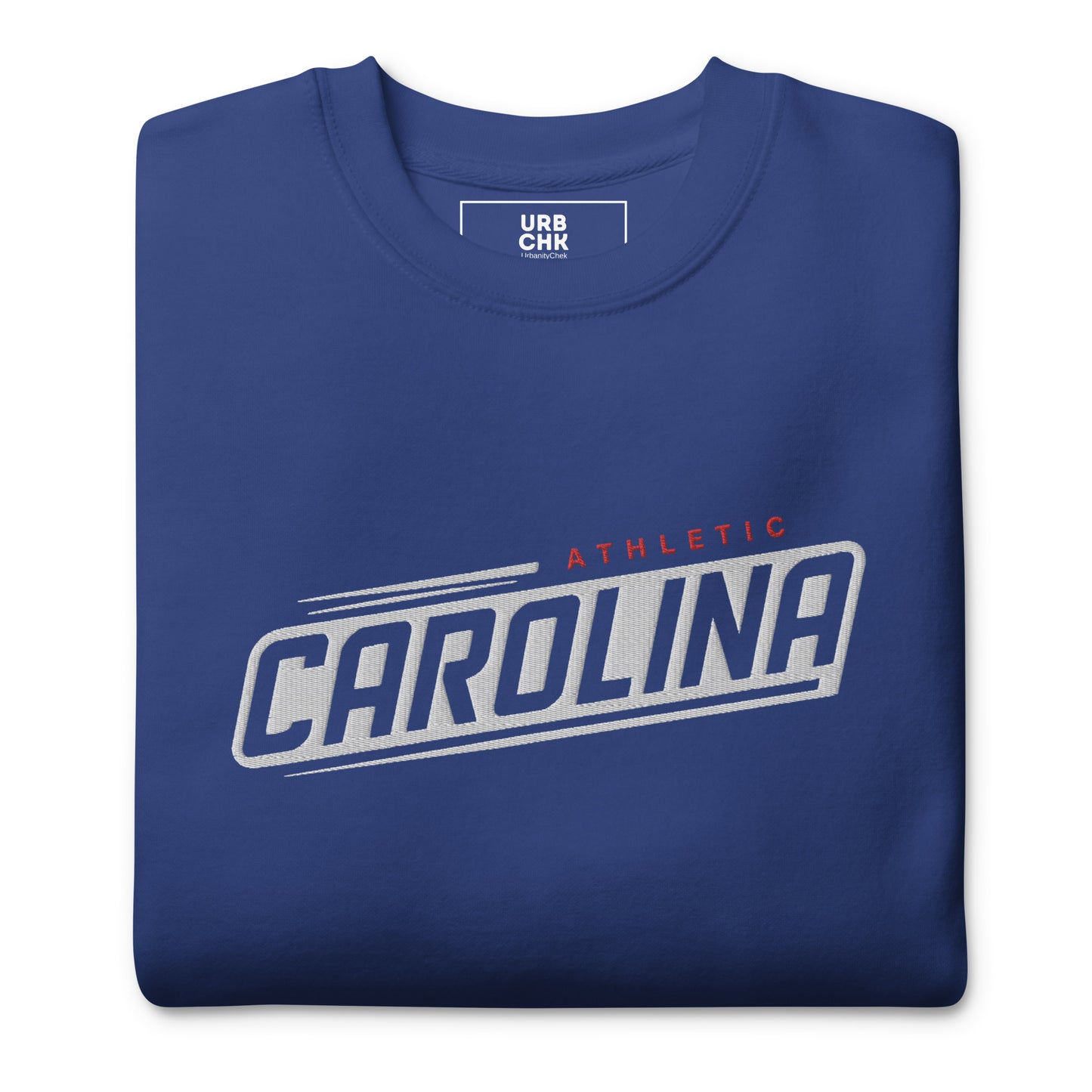 URBANITYCHEK CAROLINA PULLOVER SWEATSHIRT EMBROIDERED