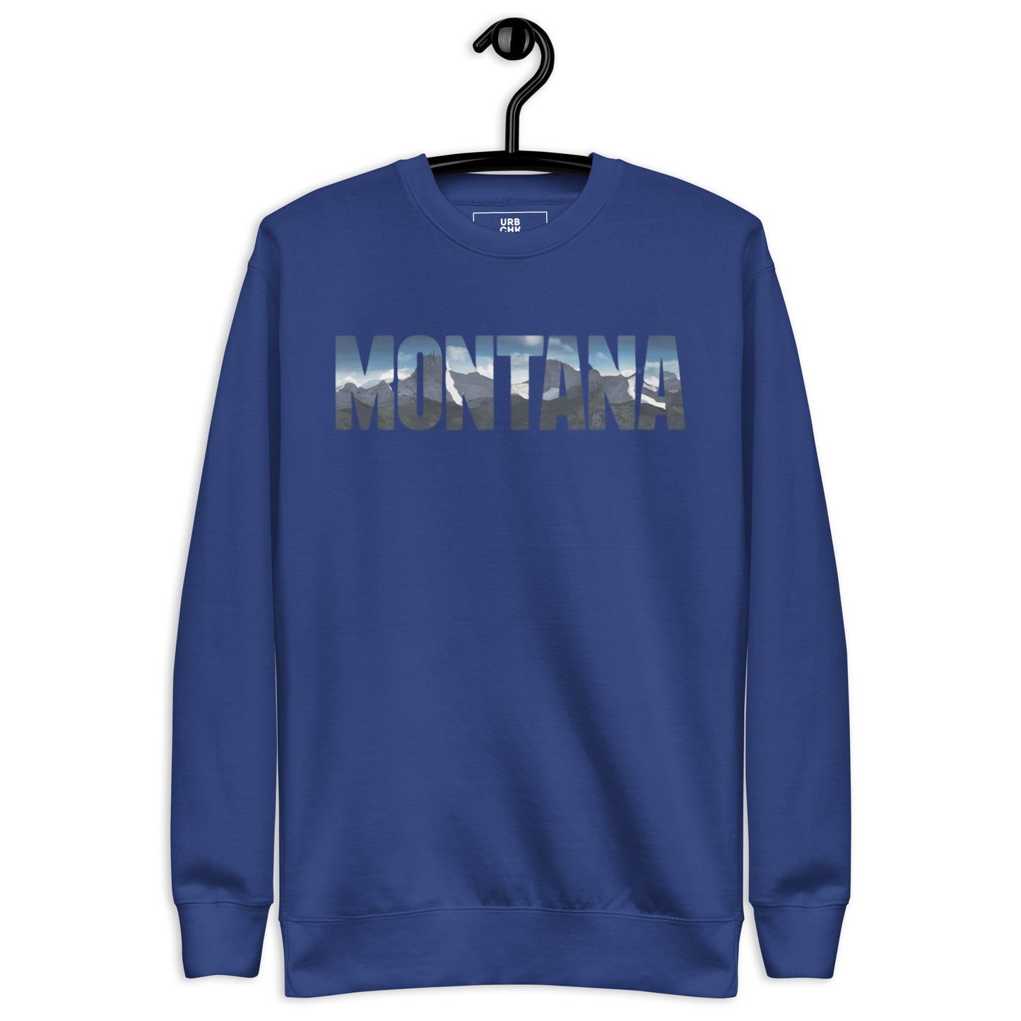 URBANITYCHEK PREMIUM MONTANA CREWNECK SWEATSHIRT FOR MEN