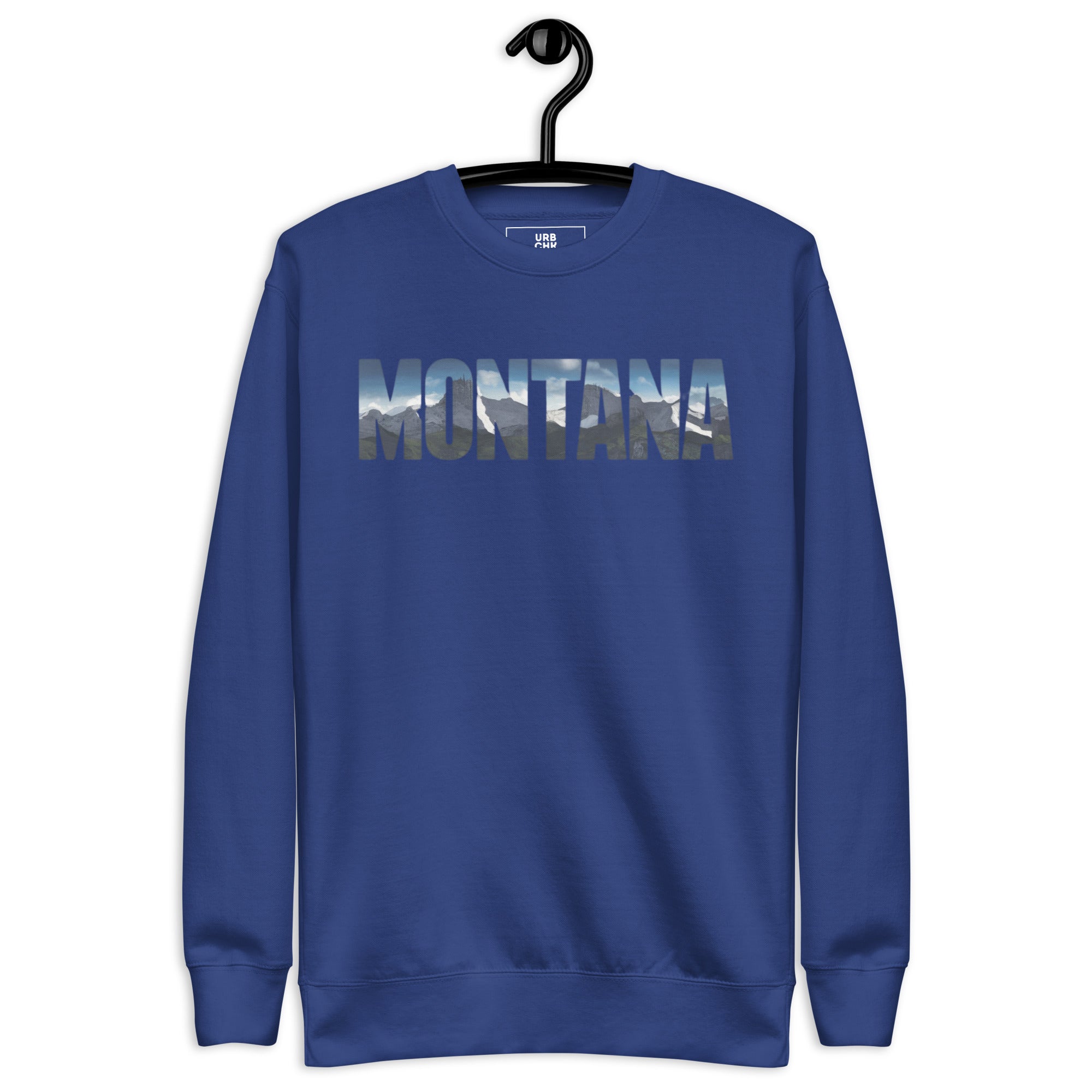 URBANITYCHEK PREMIUM MONTANA CREWNECK SWEATSHIRT FOR MEN