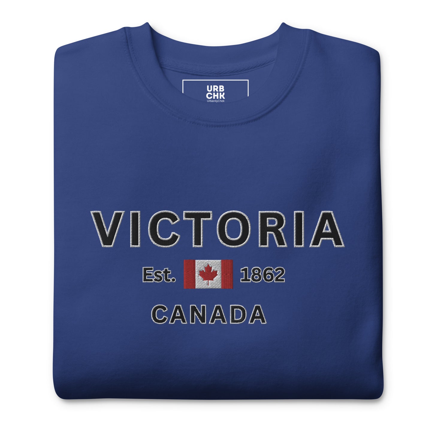 PREMIUM MEN'S SWEATSHIRT VICTORIA CANADA