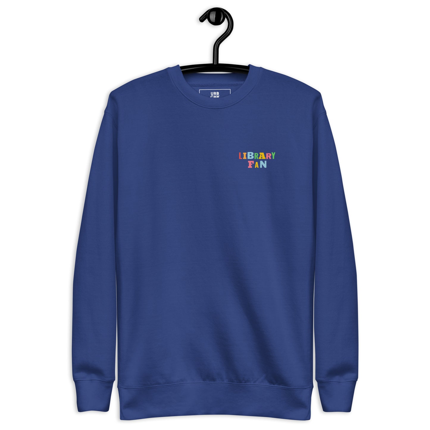 URBANITYCHEK CREW CLASSIC SCHOOL LIBRARY CREW SWEATSHIRT